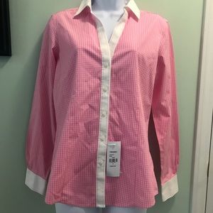 Brooks Brothers Fitted Non-Iron Dress Shirt Size 8